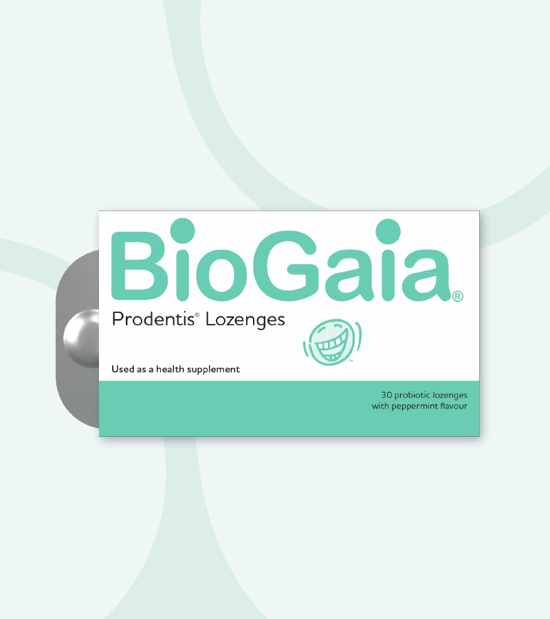 BioGaia prodentis lozenges 30 probiotic lozenges with peppermint flavour